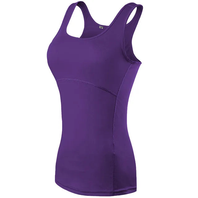 Woman's Sleeveless Sports Singlet