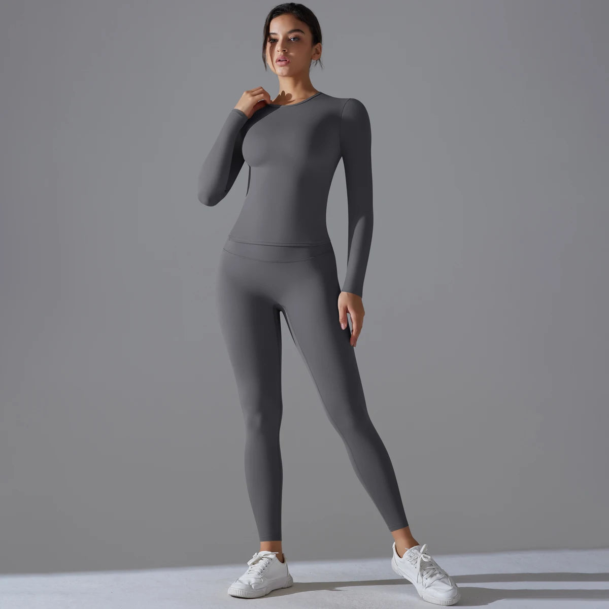 Women’s 2-Piece Smooth Stretchy Pilates Suit