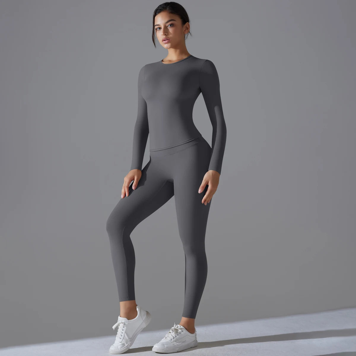 Women’s 2-Piece Smooth Stretchy Pilates Suit