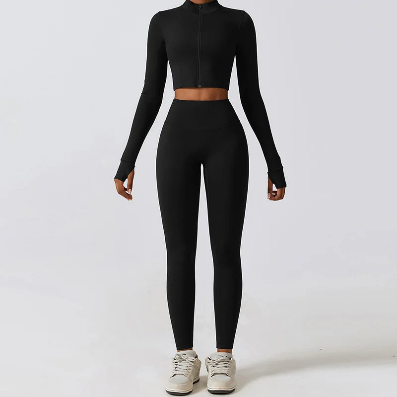 Seamless 3 Piece Sports/Pilates suit