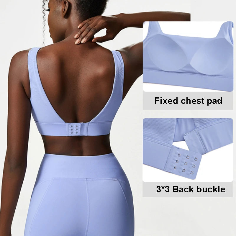 2 and 3 Piece Fitness Yoga Suits