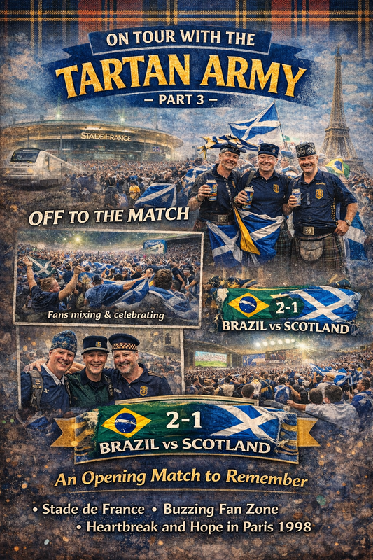 On Tour with the Tartan Army – Part 3: Off to the Match