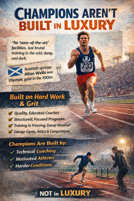 Champions Aren’t Built in Luxury