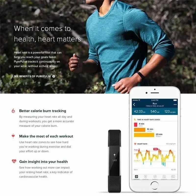 Fitbit Alta HR Fitness Tracker